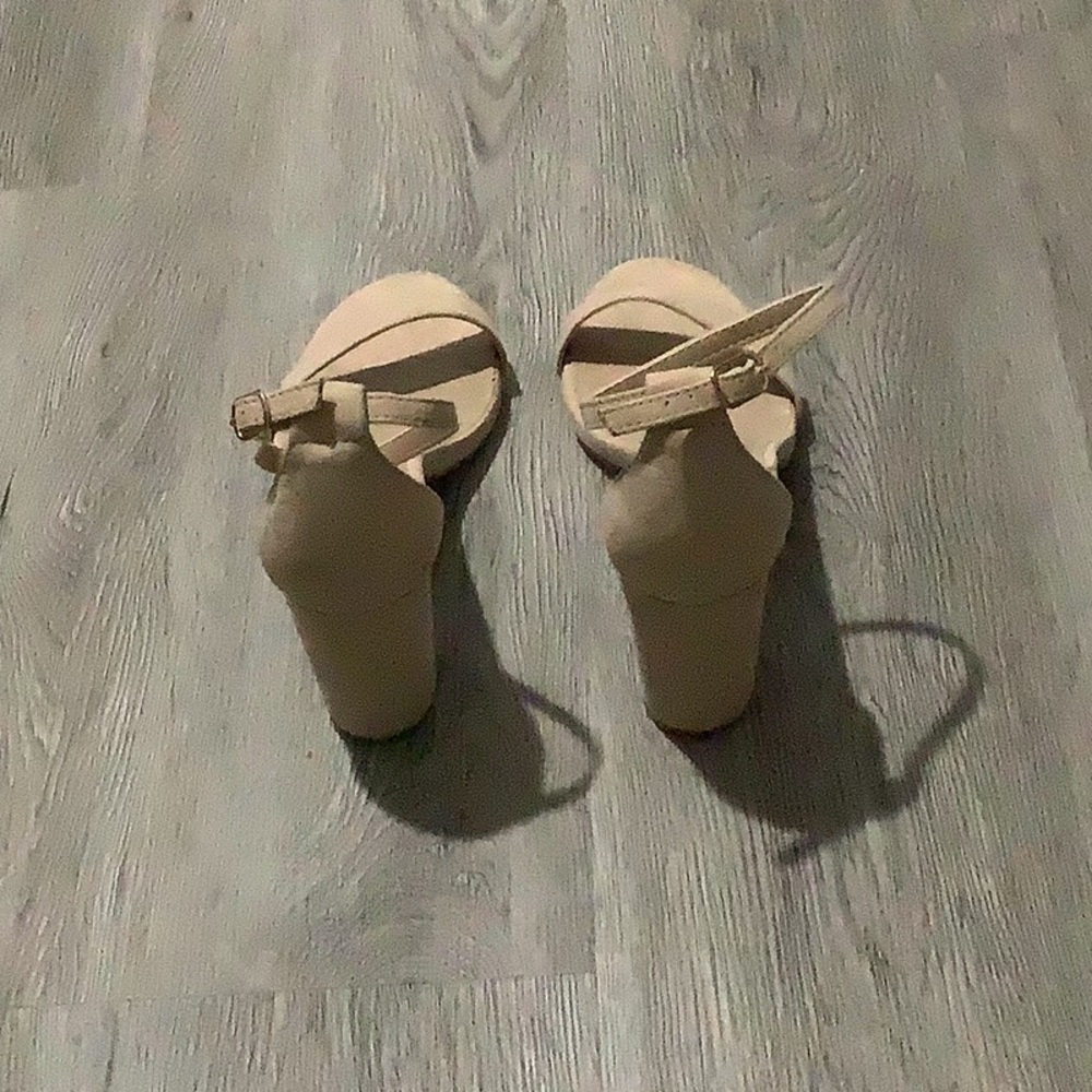 Dream Pairs Open Toe Chunky Heels - Picture 3 of 6